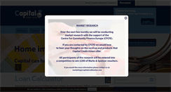 Desktop Screenshot of capitalcreditunion.com